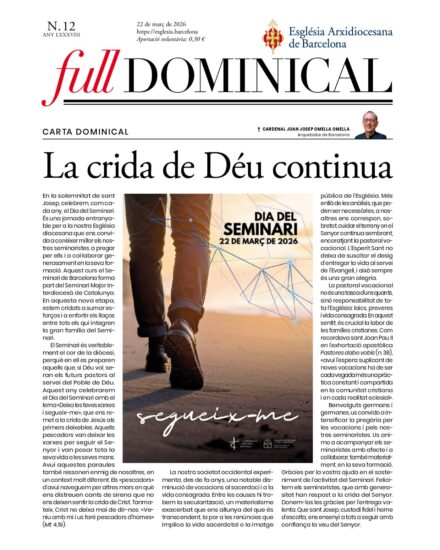 Hoja Dominical del 22 de marzo de 2026