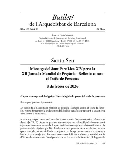Boletín de febrero de 2026