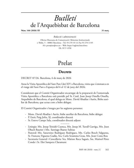 Boletín de marzo de 2026