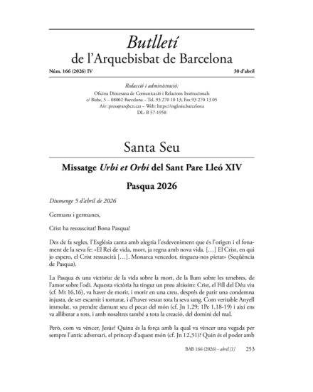 Boletín de abril de 2026