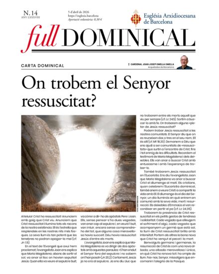 Full Dominical 5 d’abril de 2026