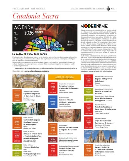 Suplement monogràfic sobre Catalonia Sacra