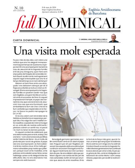 Full dominical 8 de març de 2026