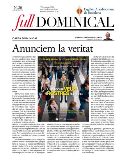 Full dominical del 17 de maig de 2026
