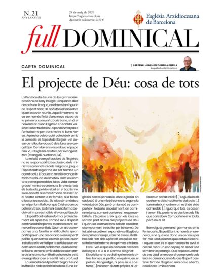 Full dominical del 24 de maig de 2026
