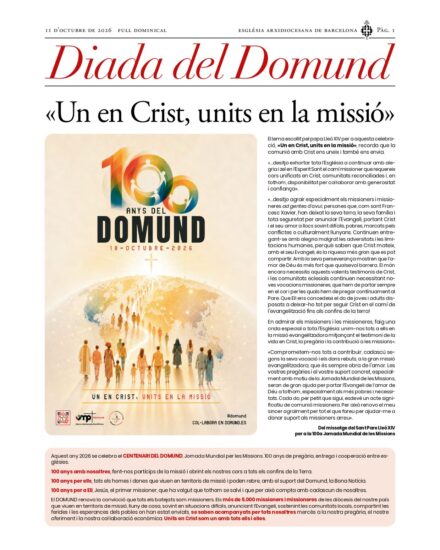 Full extra Domund 2026